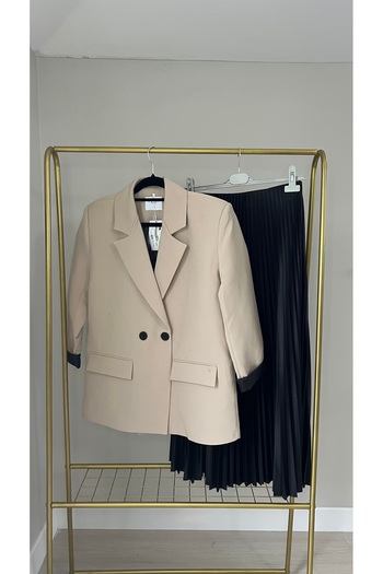 MESEQ Blazer Jacket Cream