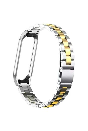 Generic Stainless Steel Replacement Band For Xiaomi Band Silver/Gold