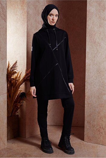 Alvina Hooded Tracksuit Tunic - Model 45113