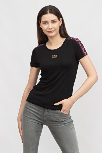 EA7 Γυναικείο T-Shirt Με Κωδικό Crew Neck