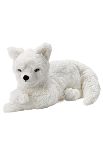 IKEA SKOGSDUVA Soft Toy, Arctic Fox/White, 60 cm