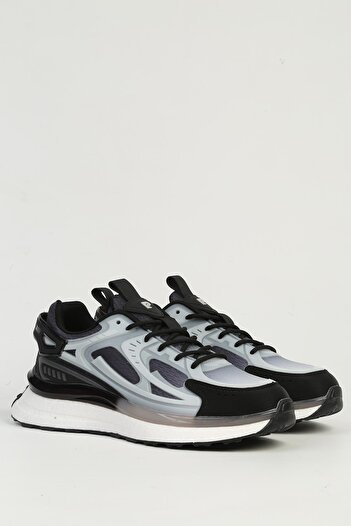 Pierre Cardin Grey-Black Men's Sports Shoes Imported Pci-10105