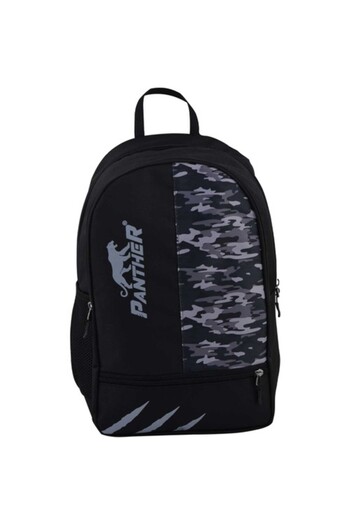Mikro Panther Camouflage Black Backpack - Pt-4692