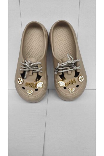 soElite Closed Front Drawstring Laced Stone Figured Women's Ballerina Slippers Home Business Office Daily Use