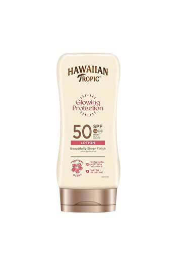 Hawaiian Tropic Lotiune de corp cu protectie solara ridicata GLOWING PROTECTION SPF50+ 180 ml