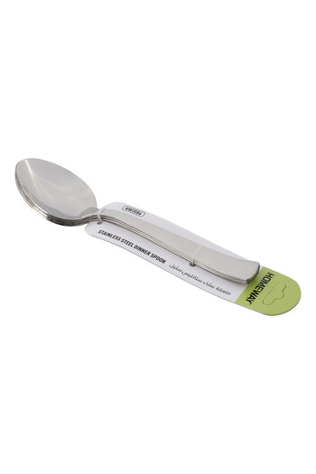 CLIKON Homeway Stainless Steel 3-Piece Dinner Spoon Set – 185mm, Durable and Stylish Flatware