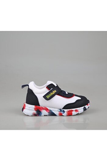 Şirin Bebe Şirin Bebe 251-2 Navy Red Kids Sneakers