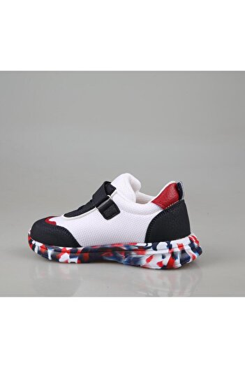 Şirin Bebe Şirin Bebe 251-1 Navy Red Kids Sneakers
