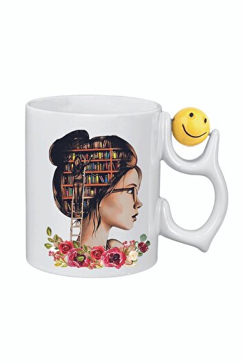 newayerwest Walnutcracker Design - Floral Library Teacher, Student Heart and Emoji Club Custom Sublimation Lap
