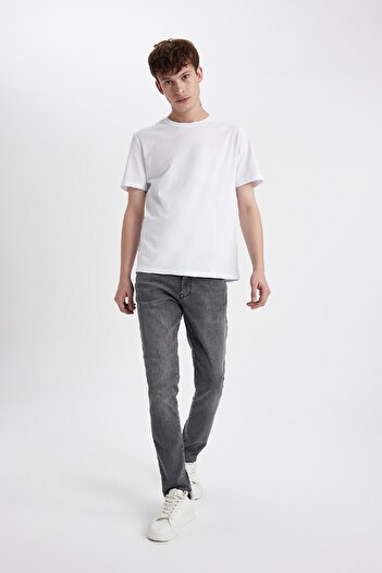 DeFacto Carlo Skinny Fit Extra Skinny Fit Regular Waist Extra Skinny Leg Jeans B3698ax23au