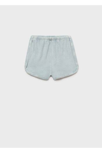 MANGO Woman Terry Cotton Cotton Shorts