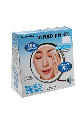 Generic 10x Magnifying Mirror with Light - Lighted Makeup Mirror