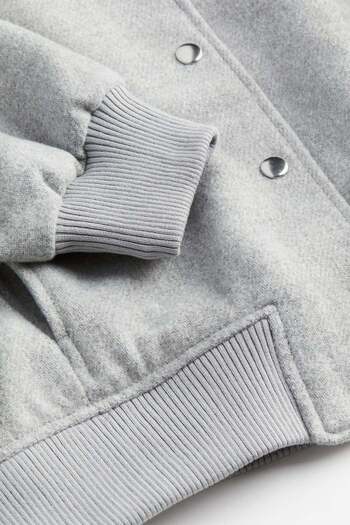 H&M Felted bomber jacket