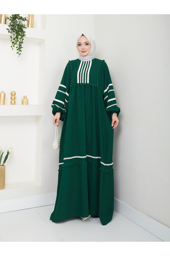 VOLT CLOTHİNG Γυναικείο φαρδύ φόρεμα με ρίγες