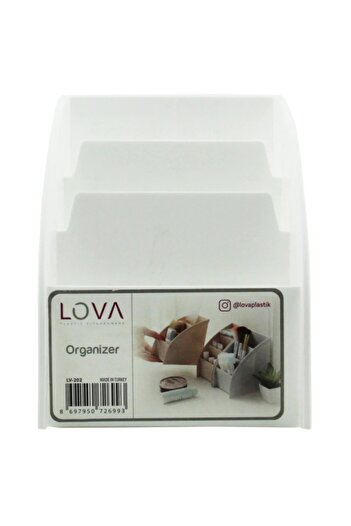 Practika 3 Compartment Multi-Purpose Desktop Organizer (3 Pieces)
