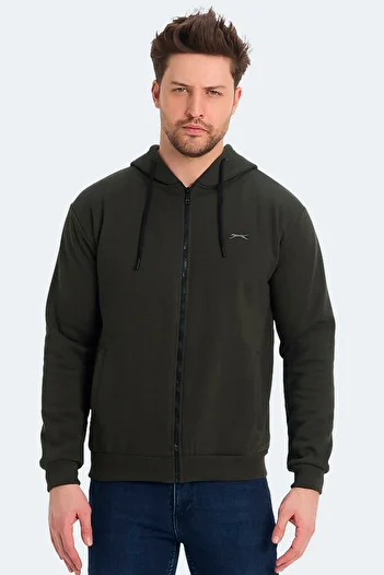 Slazenger KOZZAX Χακί Φούτερ για Άντρες