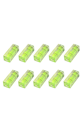 Choice1 10pcs 5/10pcs Mini Spirit Square Bubble Level Protractor Precision Level Cylinder Level Horizontal B