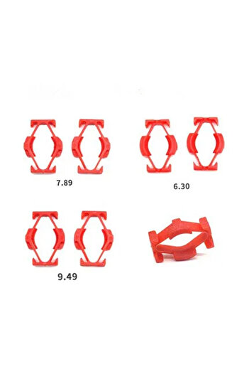 Choice 9.49 10PCS clips 10PCS Urea Tube Pipe Joint Fuel Tube Line Quick Connect Joint Clip, Diesel Tube Joi
