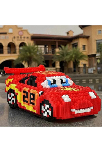 Choice 25 x 10 cm New Disney Micro Particle Assembly Block Toys Mcqueen Car Puzzle Decoration Children's Gi
