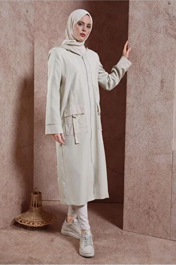 Alvina HOODED TRENCH COAT 10875