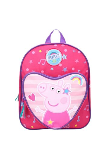 Peppa Pig Ghiozdan Peppa music and dance, dimensiuni 30x25x11 cm, multicolor