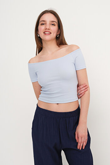 Addax Short Sleeve Basic T-Shirt P0234