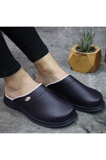 Epilla Navy Blue Orthopedic Anatomical Doctor Nurse Chef Slippers