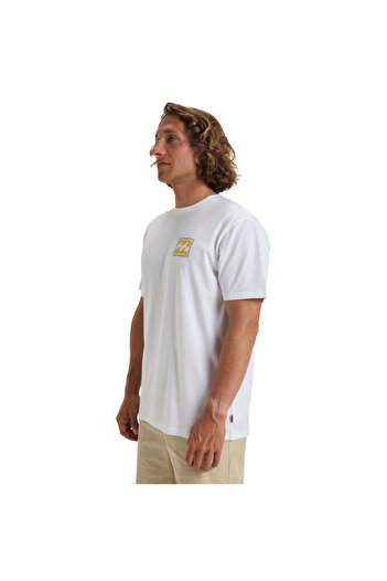 BİLLABONG Crayon Wave Ss Men's White T-Shirt Men's T-Shirt Ebyzt00292