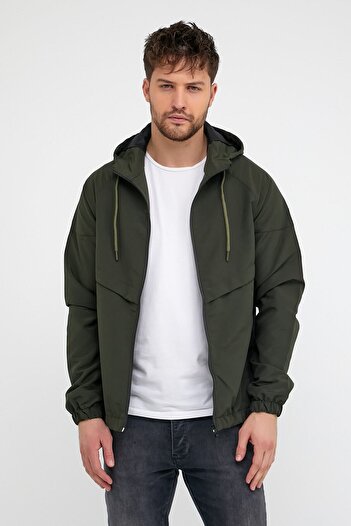 çerme Men's Slim Fit Water and Windproof Seasonal Jacket