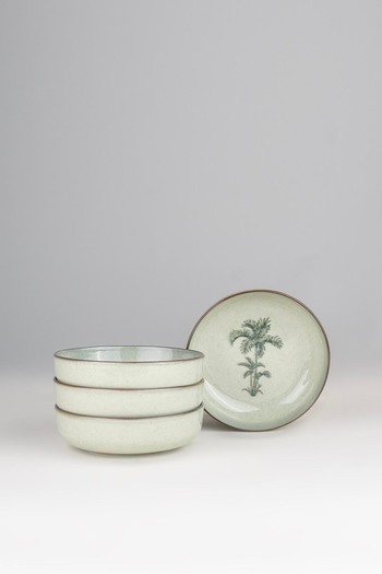 Kütahya Porselen 4 Pieces 15 cm Bowl - Palm 80795