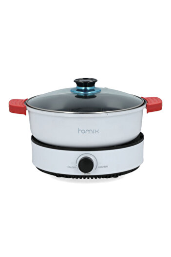 HOMİX 1400W Multi-Functional Durable and Elegant Cooking Pan