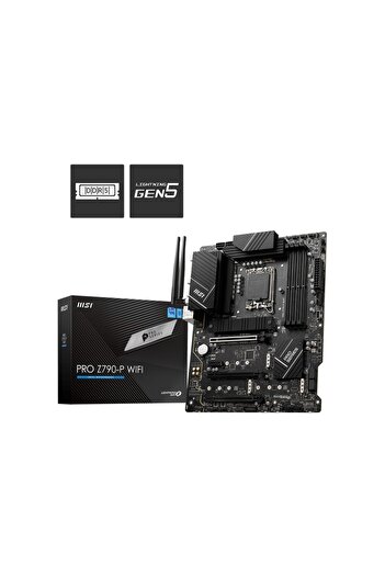 MSI Pro Z790-p Wıfı Ddr5 Intel Z790 Soket 1700 Ddr5 7000(OC)mhz Atx Gaming (OYUNCU) أناكارت