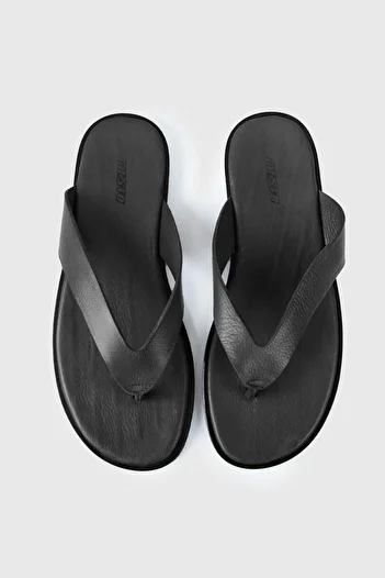 GIESTO Leather Strap Slippers