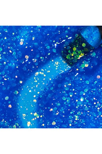 Cupio Glitter Neon Builder Gel - Fantasy Ocean 15ml