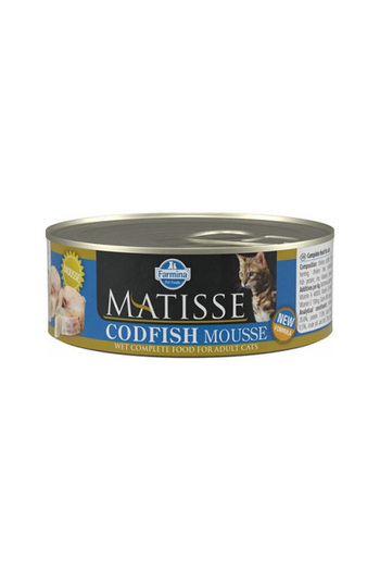 Farmina Matisse Codfish Mousse Wet Cat Food - 85 G - Pack Of 36