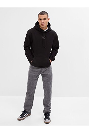 GAP V-Straıght Jeans Straight Fit Men's Jeans Pants Gray