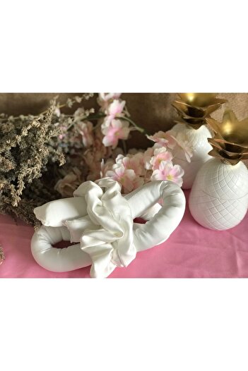 FashionSButik Λευκό Σετ Μαλλιών χωρίς θερμότητα για Στυλ Μαλλιών Σατέν Σετ Μαλλιών Στυλ Μαλλιών Σετ Μαλλιών