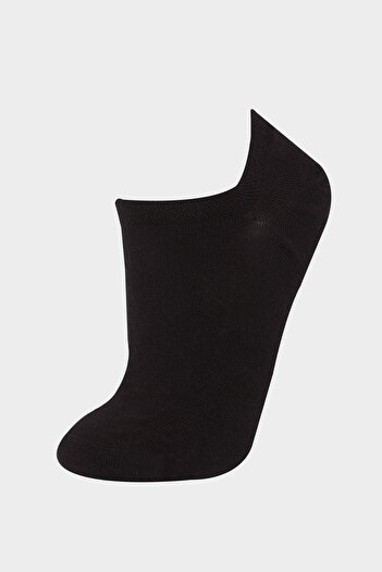 DeFacto Women's Seamless Heel Sneaker Socks E8678Axns