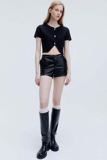 H&M Short-sleeved jersey cardigan