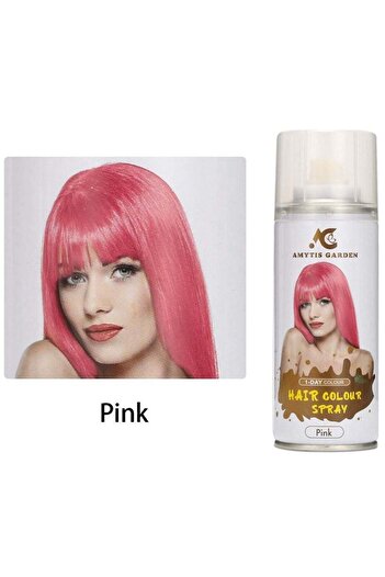 AMYTIS GARDEN Temporary Hair Color Spray Pink 135ml