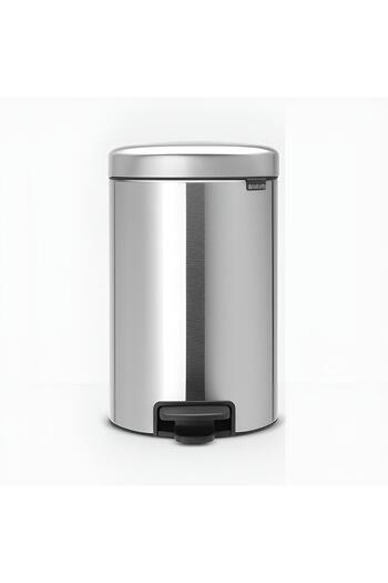 Brabantia Trash Can Pedal 12 Liter Newıcon Matt Steel Trash Can
