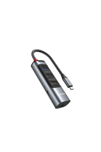 Yesido HB24 5 in 1 USB-C / Type-C Multifunction Docking Station HUB Adapter