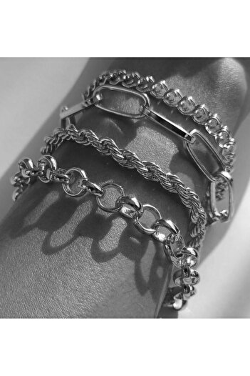 slient jewelry Women's Bracelet Set of 4