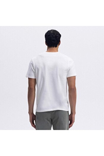 Ellesse Em462-Of Crew Neck Men's T-Shirt - Off White