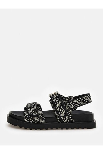 Guess Fabelis Women's Linen Blended Sandals