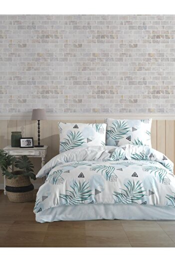 HOME DESIGN Palm Single Duvet Cover Set