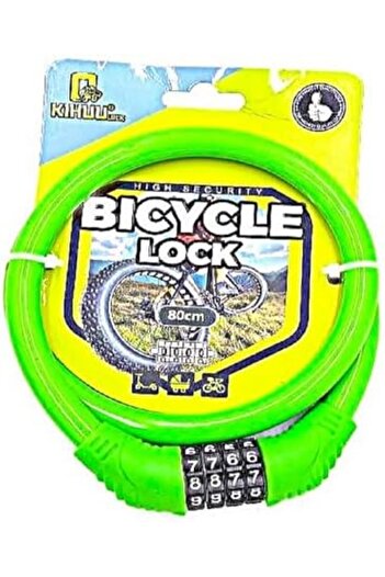 Generic AL ARQAM Multi Use Lock For Bike, Cycle, Helmet, Luggage with 4 Digit Resettable Cable Lock (MULTICO