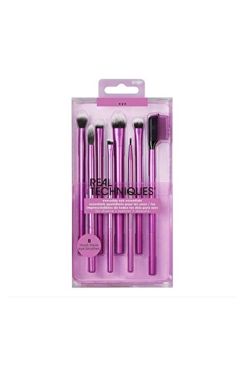 Real Techniques Real Techniques Everyday Eye Essentials Eyeshadow Brush Set 8 Co