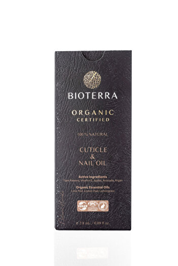 Bioterra Organik Tırnak Ve Tırnak Eti Bakım Yağı 2,8 ml | Doğal Tırnak Güçlendirici Ve Nemlendirici