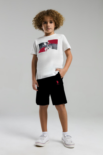 U.S. Polo Assn. U.S. Polo Assn. Boy's Licensed Picture Details Top and Bottom Set